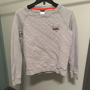 Patagonia Gray Quilted Sweatshirt